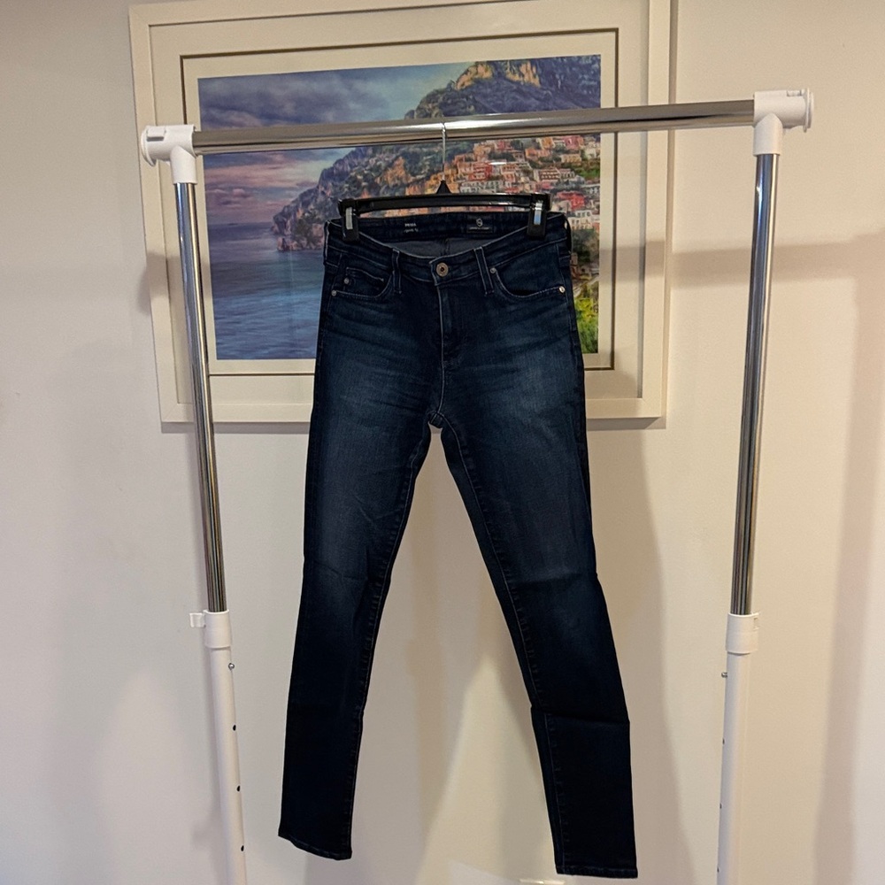 AG Adriano Goldschmied Dark Indigo Skinny Jeans